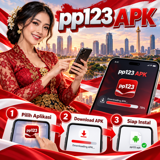 Ilustrasi panduan instalasi pp123 di Android